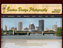 Tablet Screenshot of customdesignphotography.com